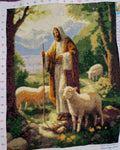 Christ shepherding the sheep